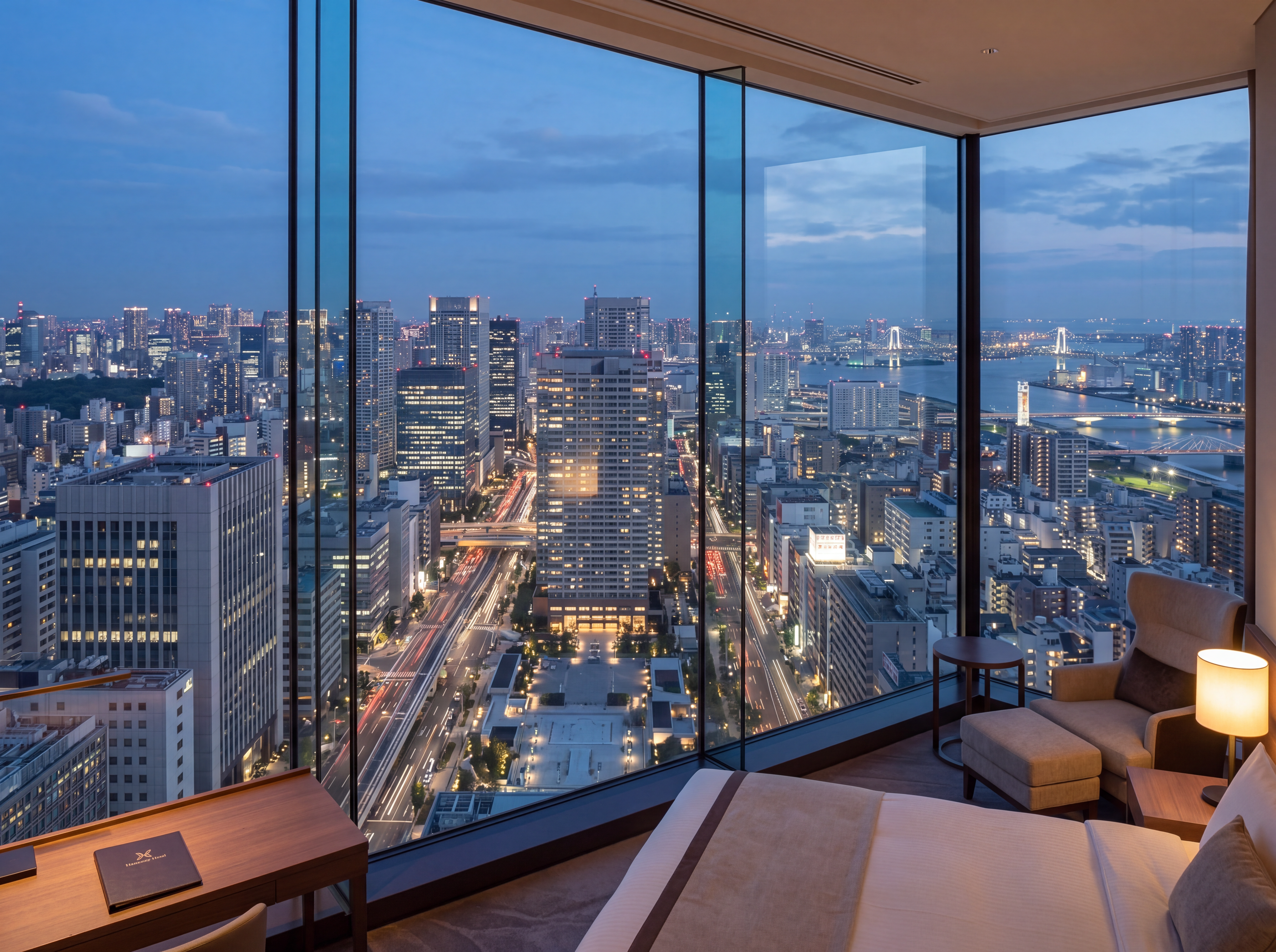 客室からの眺望